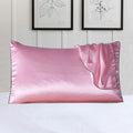 100% Satin Pillow Cover With Trim