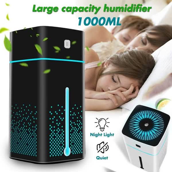 1000ml USB Electric Diffuser Humidifier