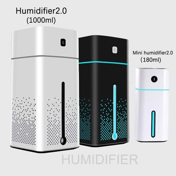 1000ml USB Electric Diffuser Humidifier