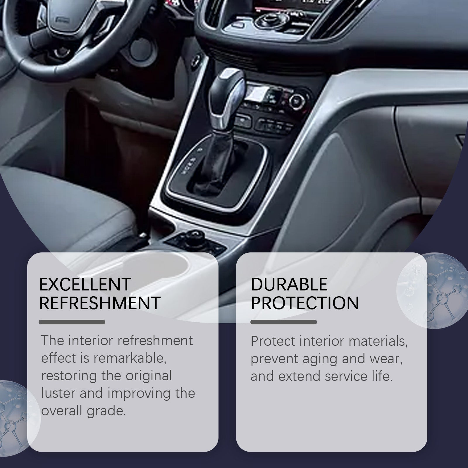 Automotive Interior Retreader Deep Cleaning, Waterproof And Anti-Fouling Reconditioning Interior Maintenance Cleaner