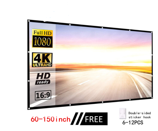 Shadow Screen 120" ALR Fixed Frame Projector Screen — Slate Grey High-Contrast Ambient Light Rejecting Surface for Home Theater | SHADOW-SCREEN-ALR-12