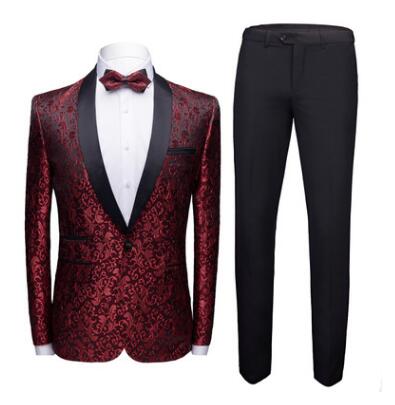 SOPHISTICATED DARK BLUE FORMAL SPECIAL OCCASSIONS DANCE PARTY’S Men's Dress Suit Set