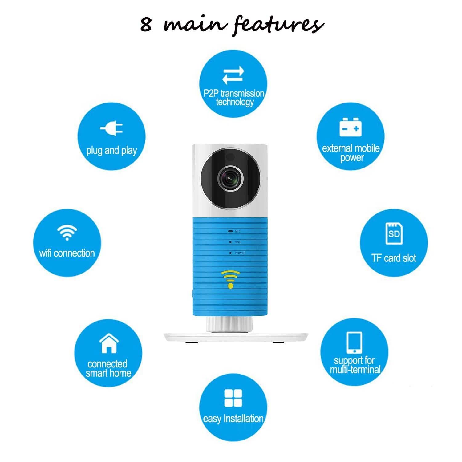 1080P HD IP Wireless Smart WiFi CCTV Camera Video Baby Monitor Camera