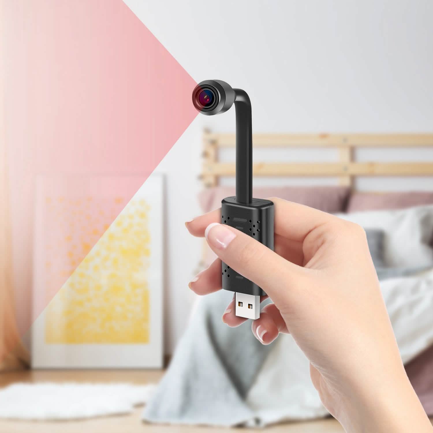 1080P HD Mini USB IP Camera Motion Detection