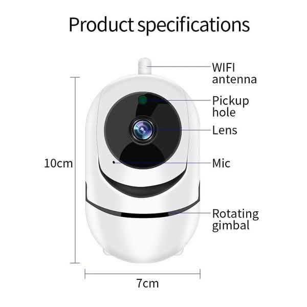 1080P Intelligent Tracking Home Security Camera HD Wifi PTZ Camera