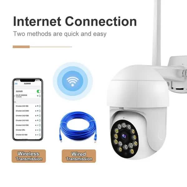 1080P Outdoor Full Color Night Vision Surveillance Camera