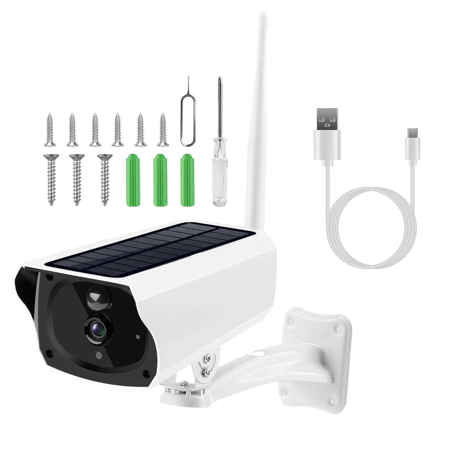 1080P Solar Powered Wifi IP Camera