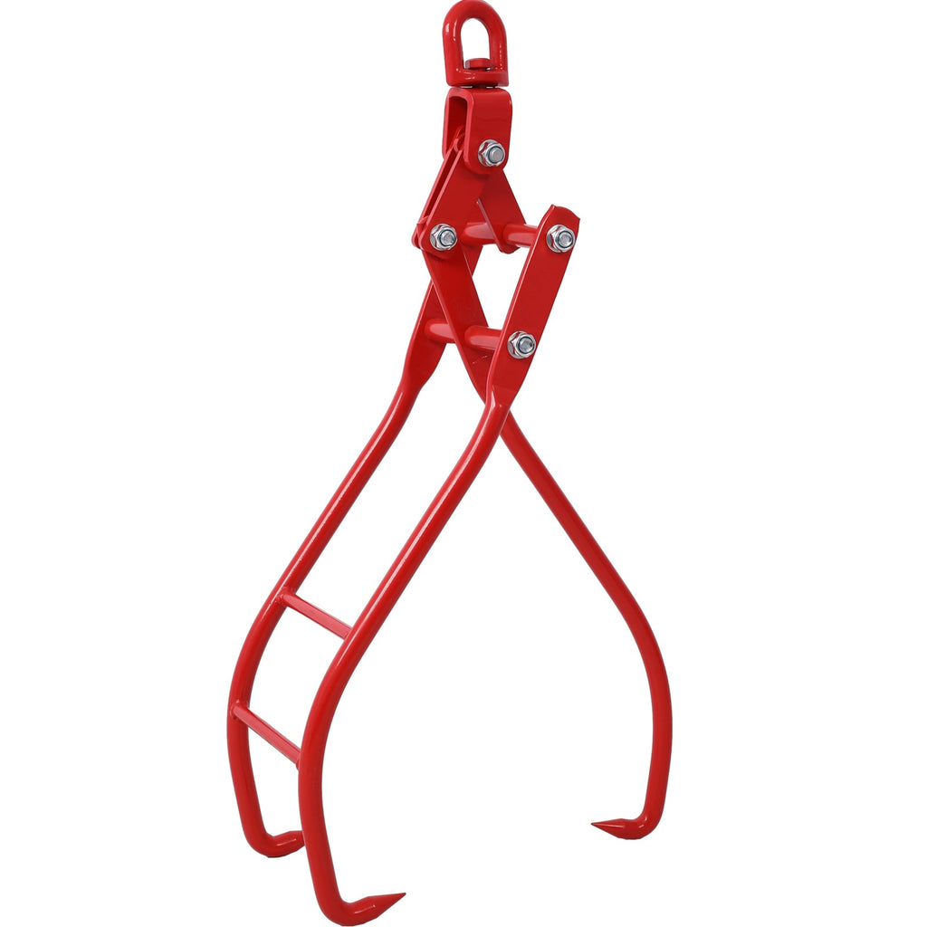 28in 3 Claw Log Grapple for Logging Tongs, Eagle Claws Design Log Lifting Tongs Log Grabs, Timber Lifting Tongs for Truck, ATV,