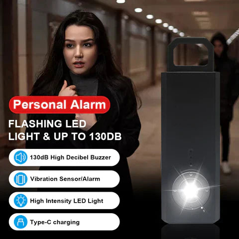 Anti Spier Self-Defense Security Alarm With Motion Sensor & LED