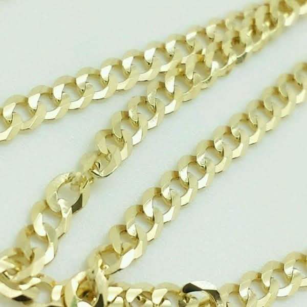 10K Gold Cuban 3MM Link Chain - Assorted Sizes
