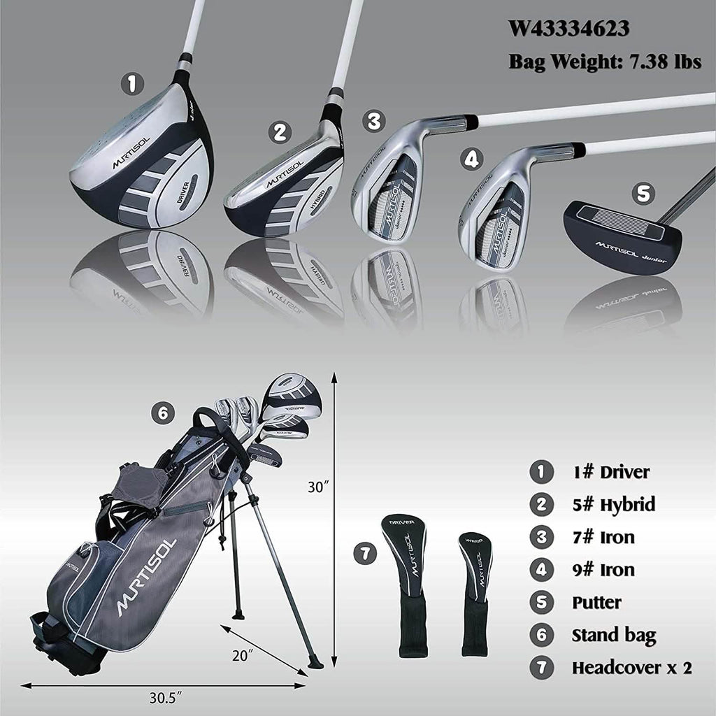 11-13 Age Lightweight Junior Golf Clubs