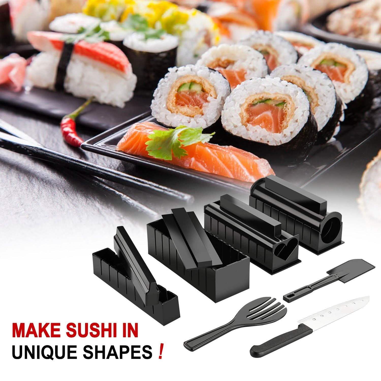 11-Piece: DIY Sushi Making Kit Tools Set