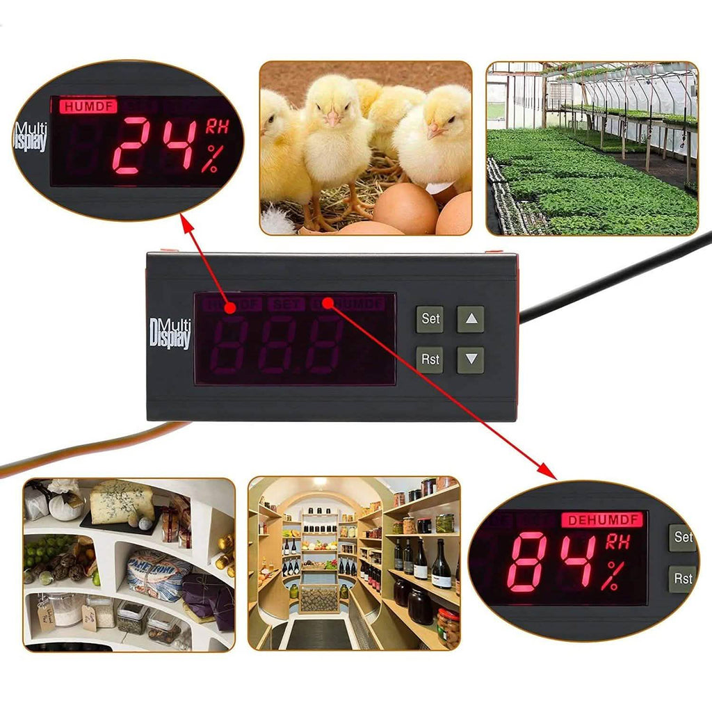 110V Digital Air Humidity Control Controller WH8040