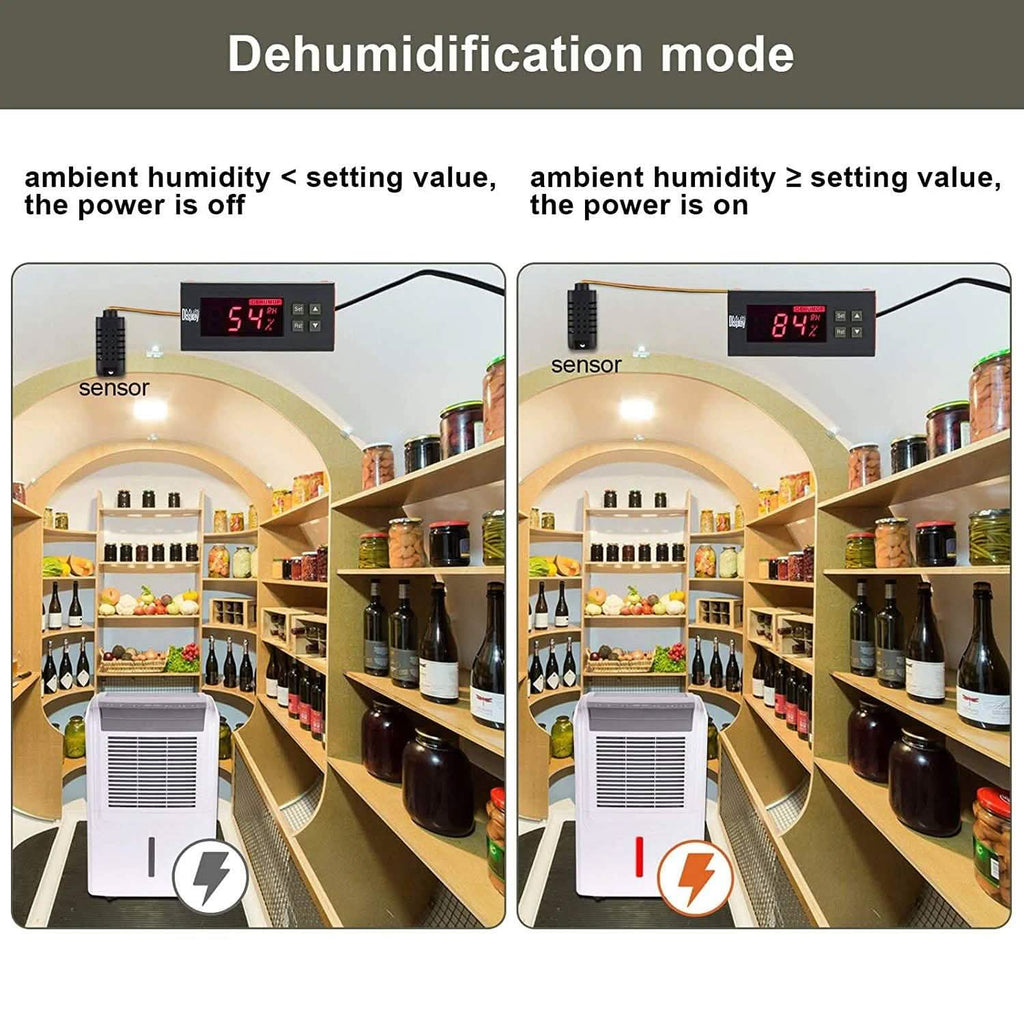 110V Digital Air Humidity Control Controller WH8040