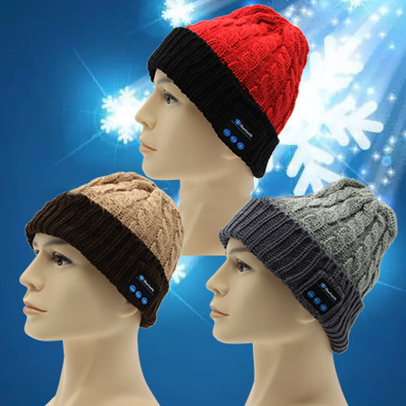 Bluetooth headset music cap