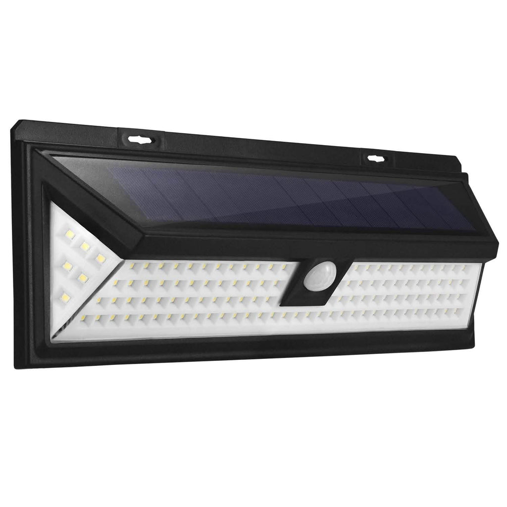 118 LEDs Solar Wall Light Outdoor Motion Sensor Lamp