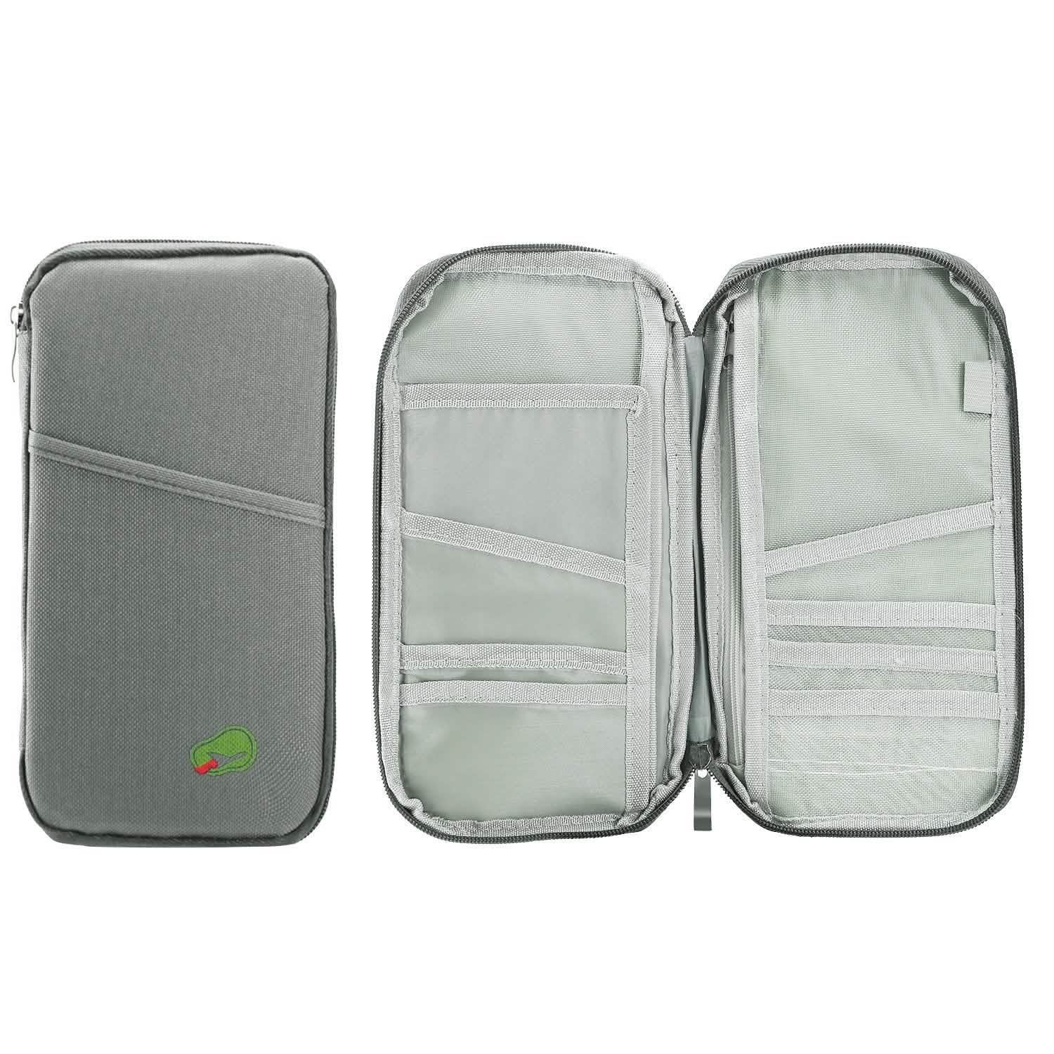 12 Pocket Travel Passport Wallet