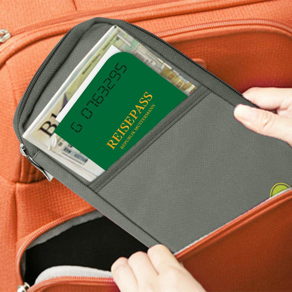 12 Pocket Travel Passport Wallet