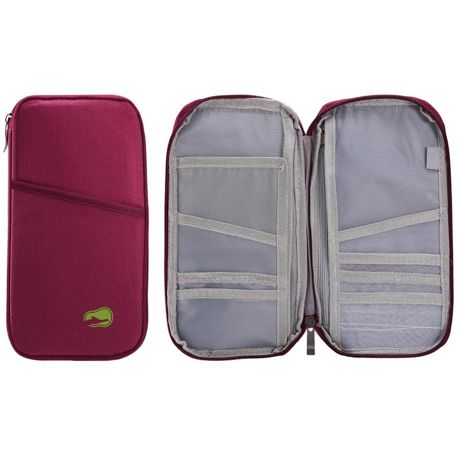 12 Pocket Travel Passport Wallet
