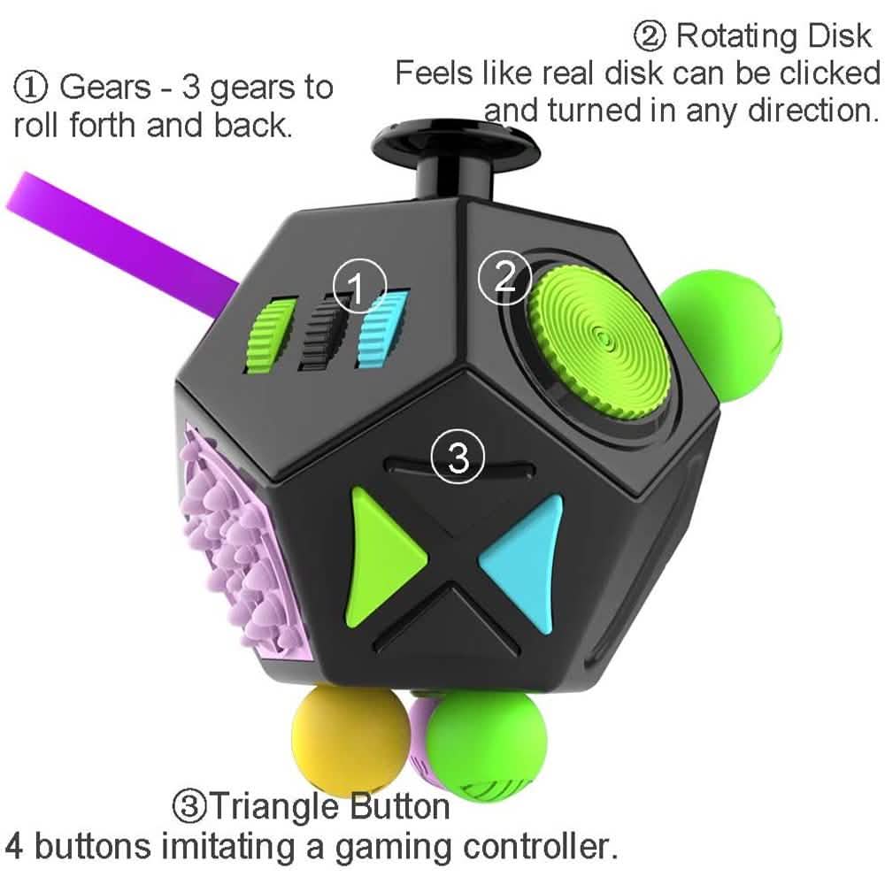 12-in-1 Stress Reliever Fidget Toy
