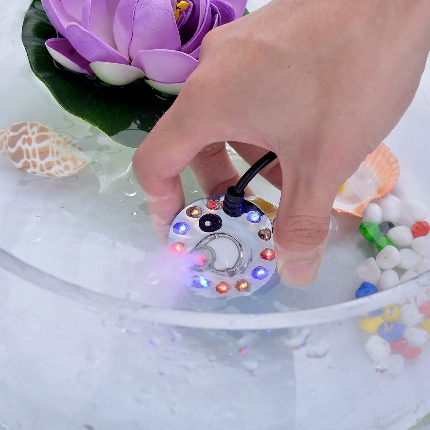 12 LED Changing Color Mist Maker