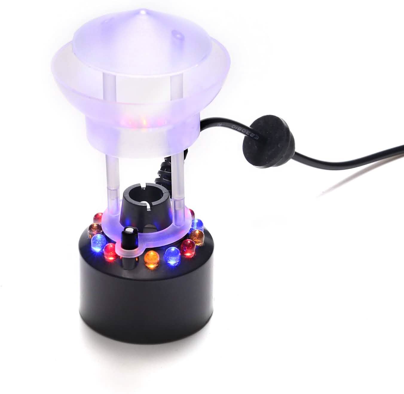 12 LED Mist Water Fountain Machine Atomizer Air Humidifier