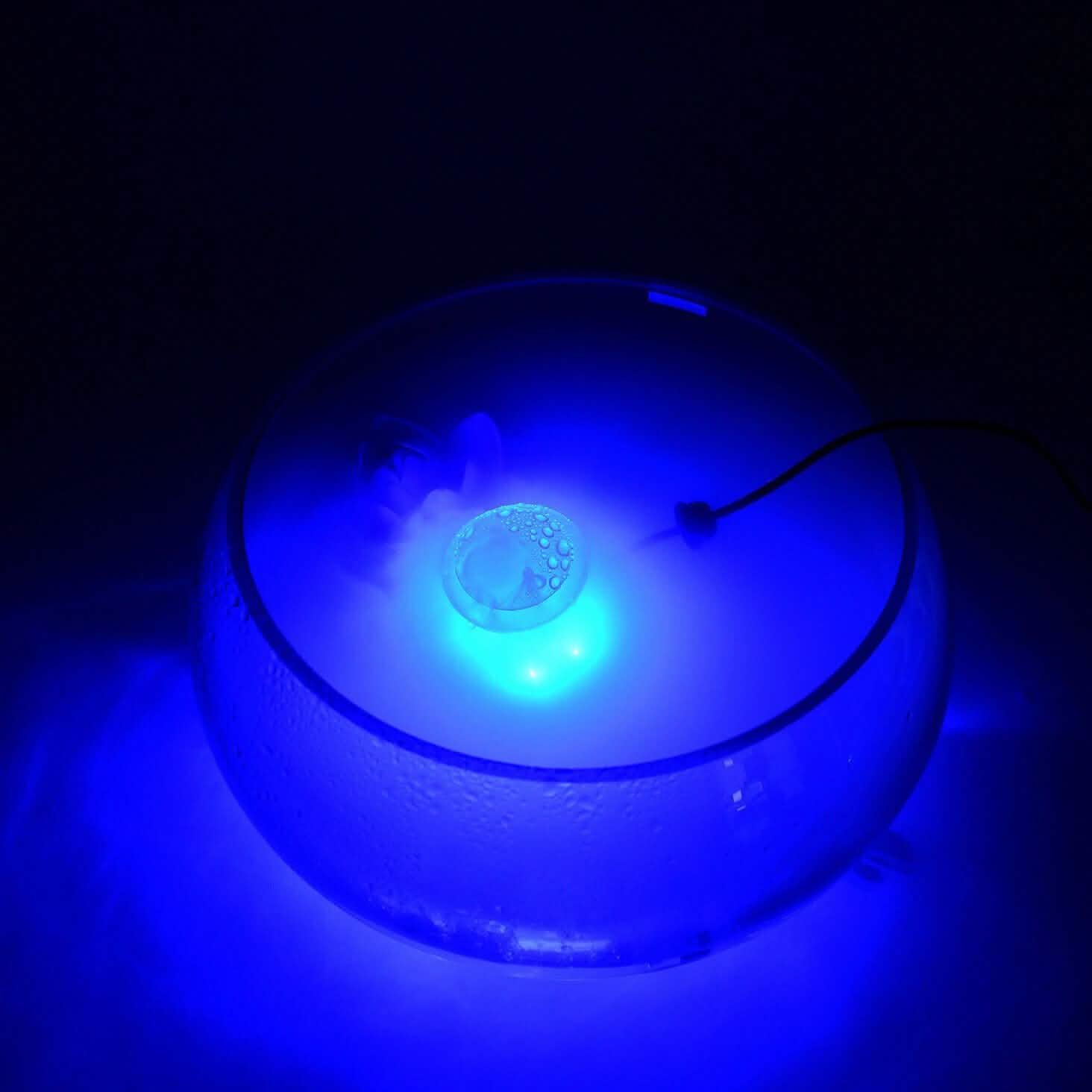 12 LED Mist Water Fountain Machine Atomizer Air Humidifier