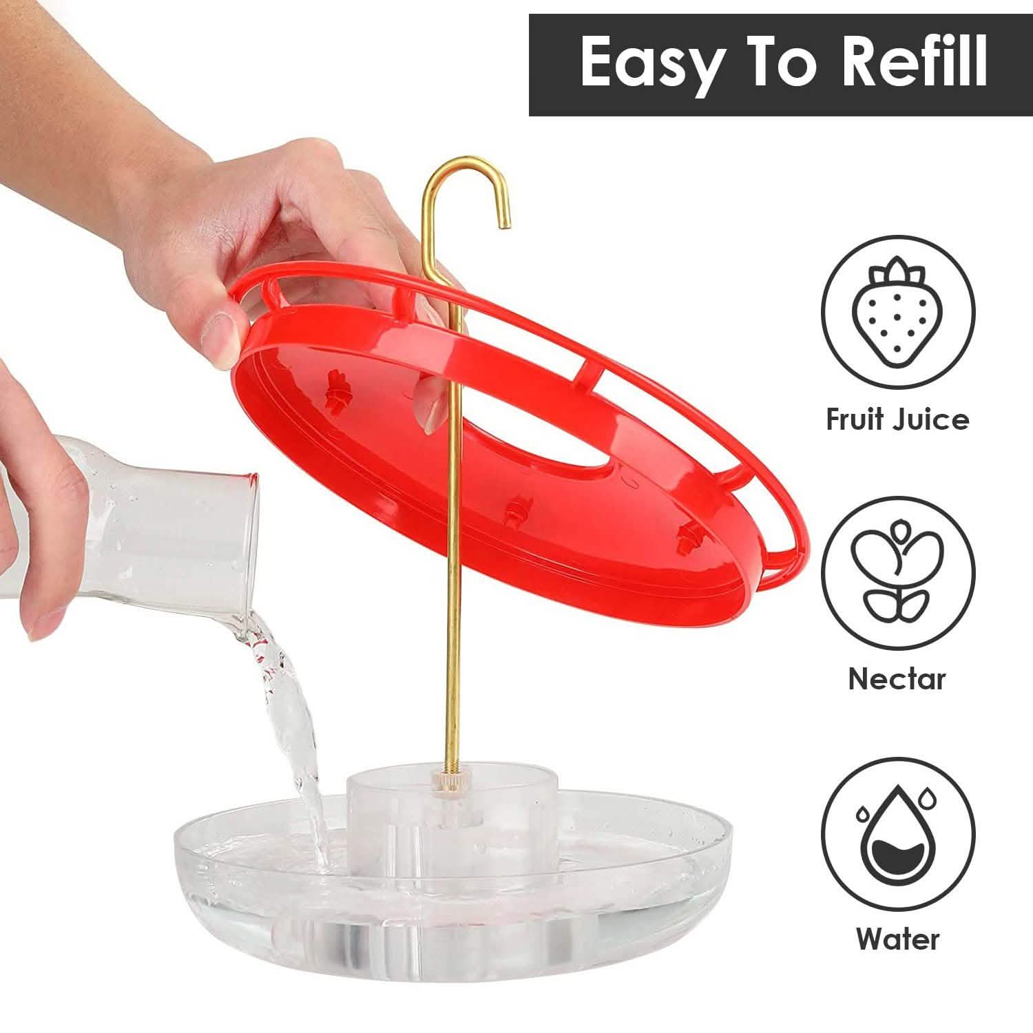 12 Oz Hummingbird Feeder