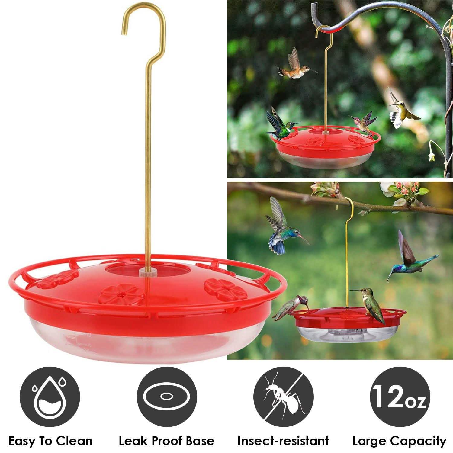 12 Oz Hummingbird Feeder