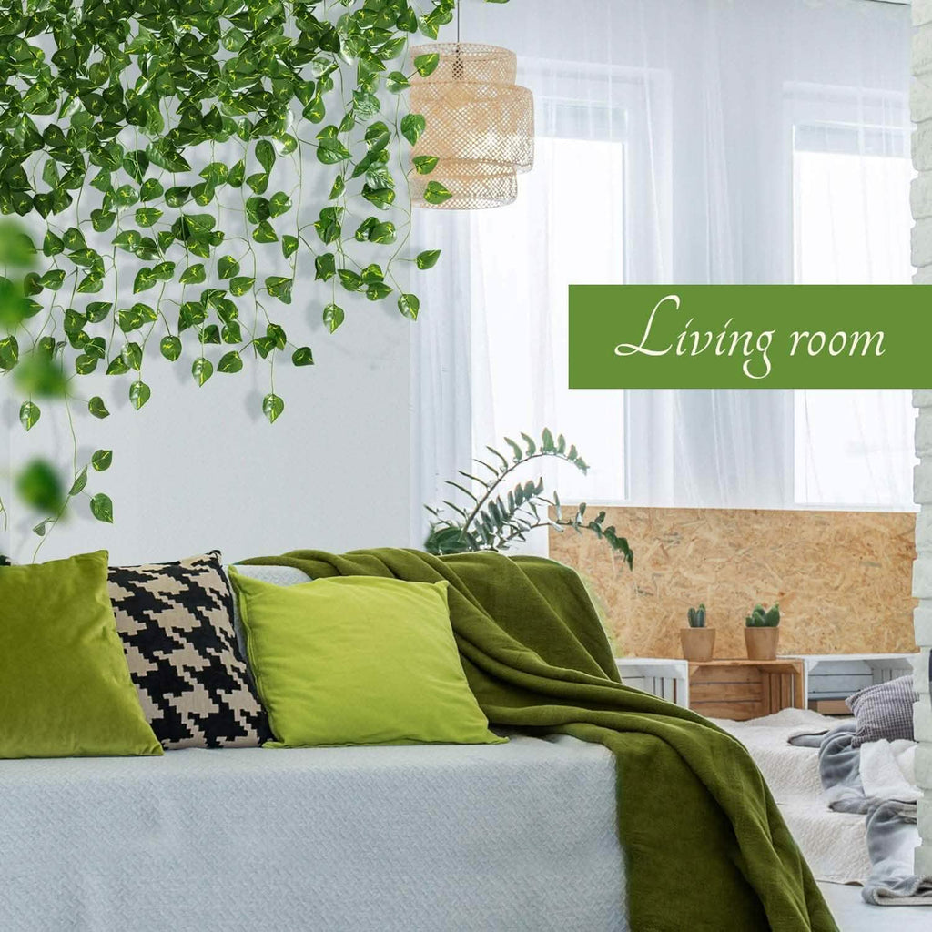 12-Pack: 78Ft. Silk Artificial Ivy Vines Leaf