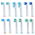 12-Pack: Clean Replacement Electric Toothbrush Heads