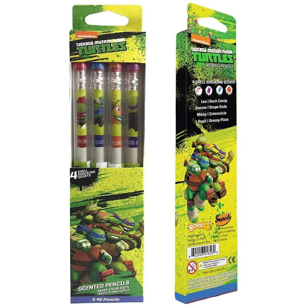 12-Pack: No 2 Scented Teenage Mutant Ninja Turtles Smencils