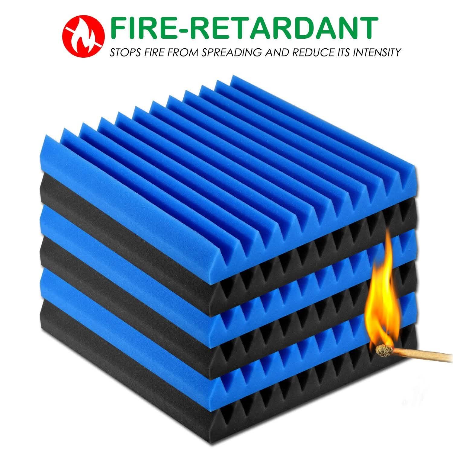 12-Pack: Sound Proof Padding Acoustic Foam Panels