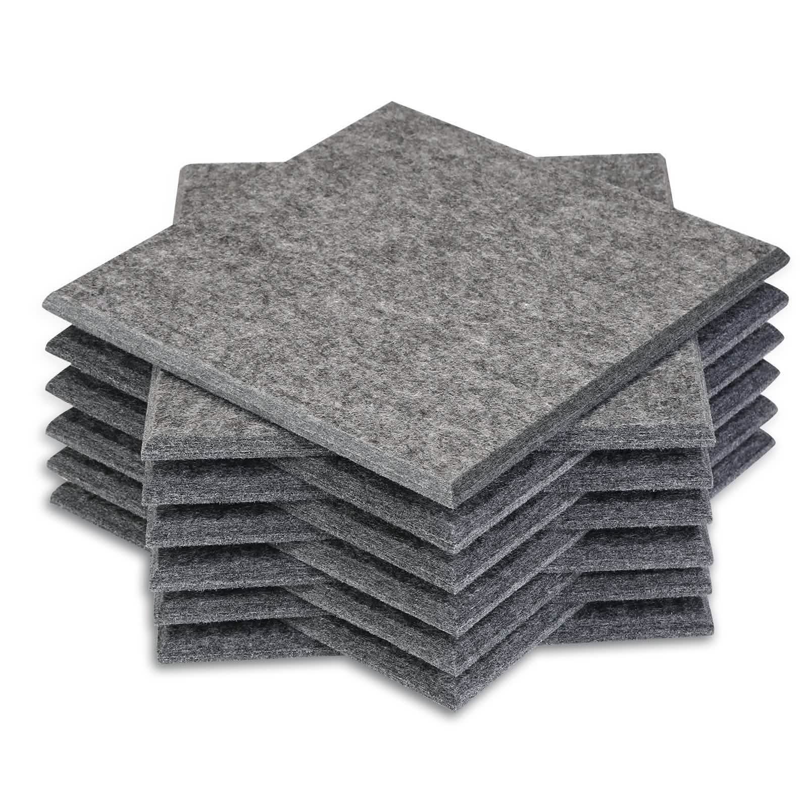 12-Packs: AGPtEK Acoustic Absorption Noise Cancellation Panels