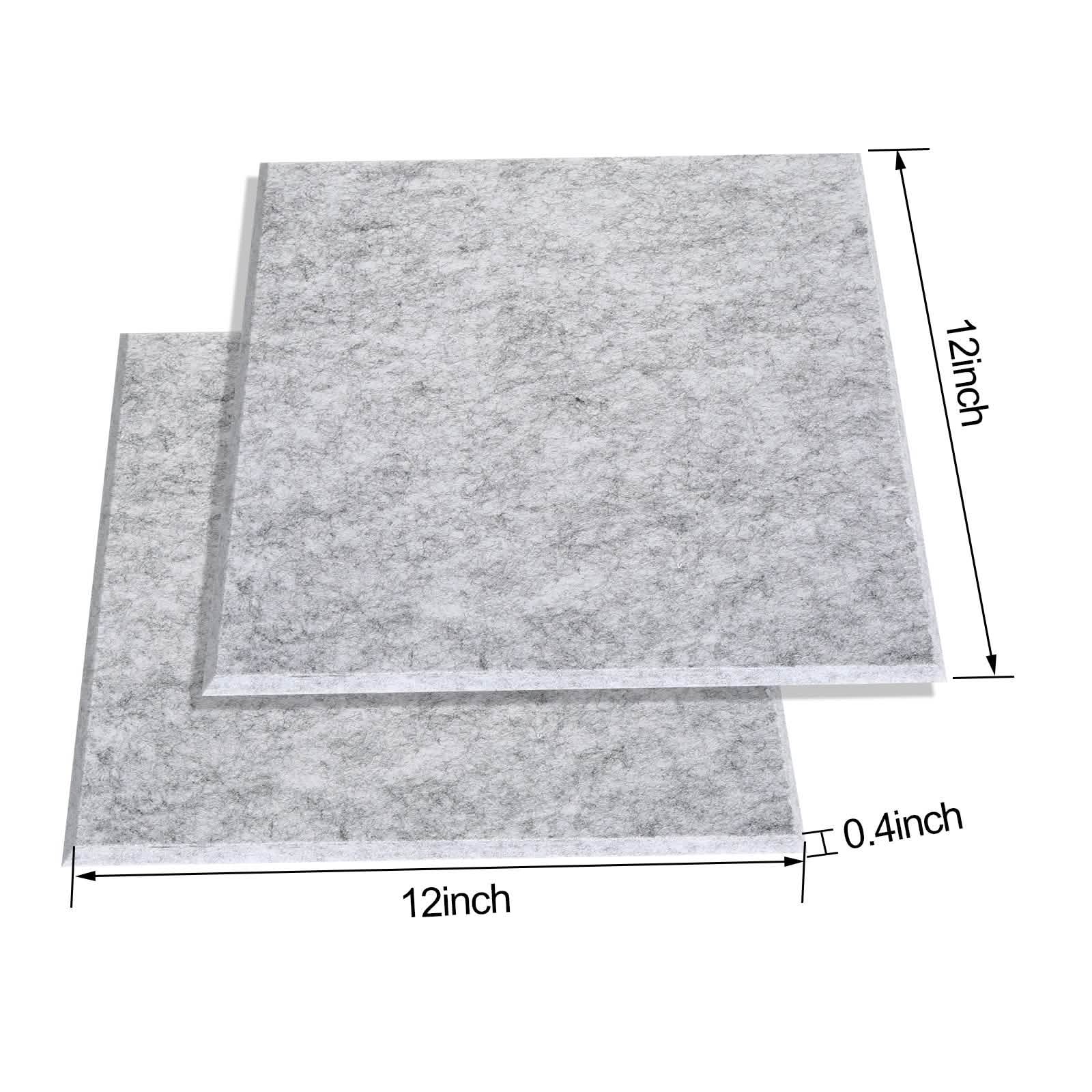 12-Packs: AGPtEK Acoustic Absorption Noise Cancellation Panels