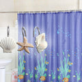 12-Piece: AGPTEK Decorative Seashell Shower Curtain Hooks