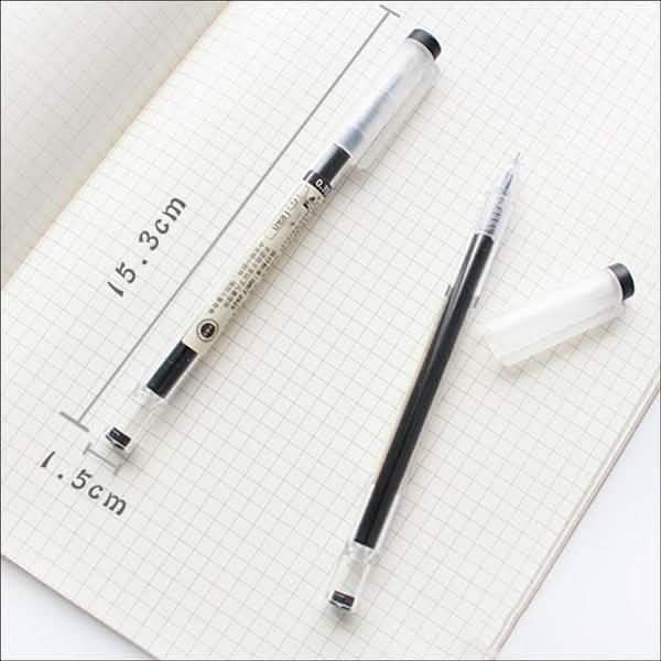 12-Piece Set: 0.35mm Water-based Pen Gel Pen