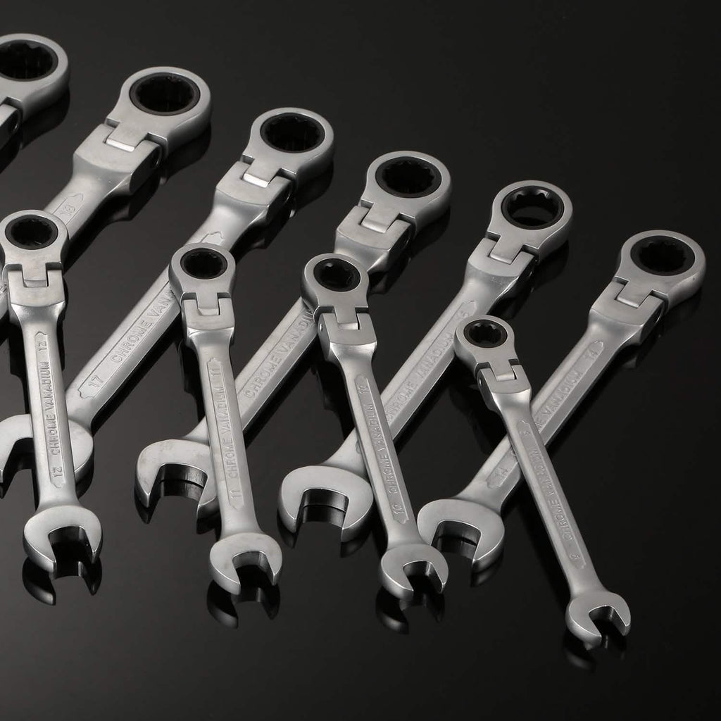 12-Piece Set: 8-19mm Metric Combination Wrench