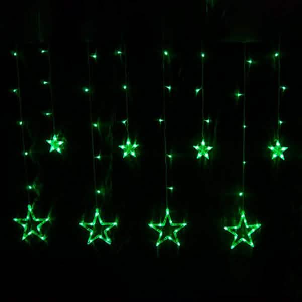 12 Stars 138 LED Curtain String Lights