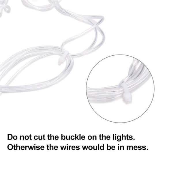 12 Stars 138 LED Curtain String Lights