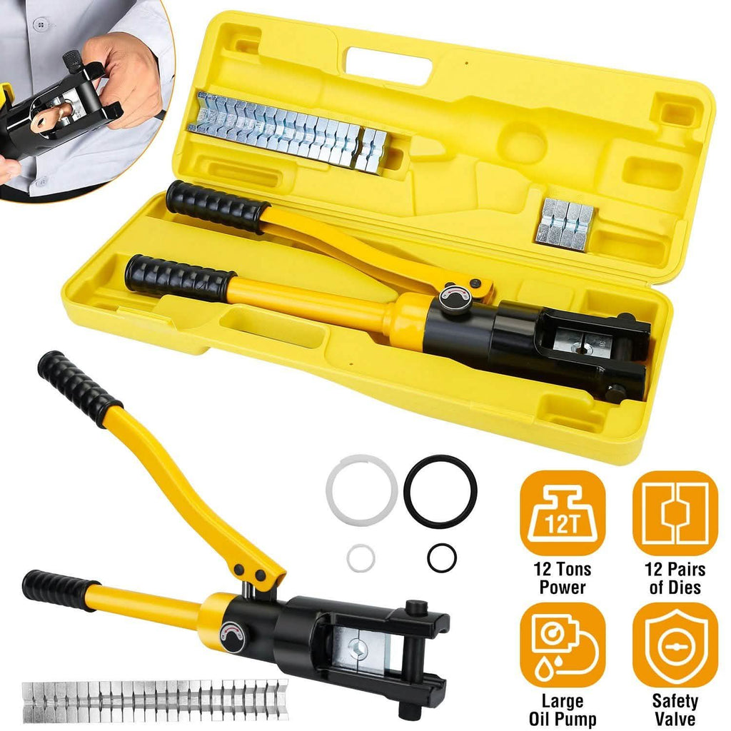 12 Ton Hydraulic Wire Crimper