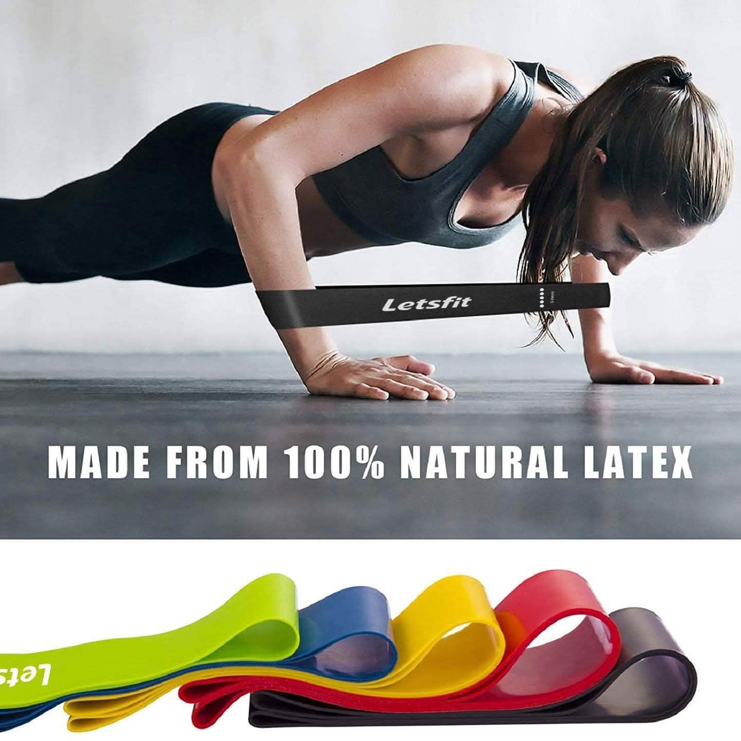 12 x 2 Letsfit Resistance Loop Bands