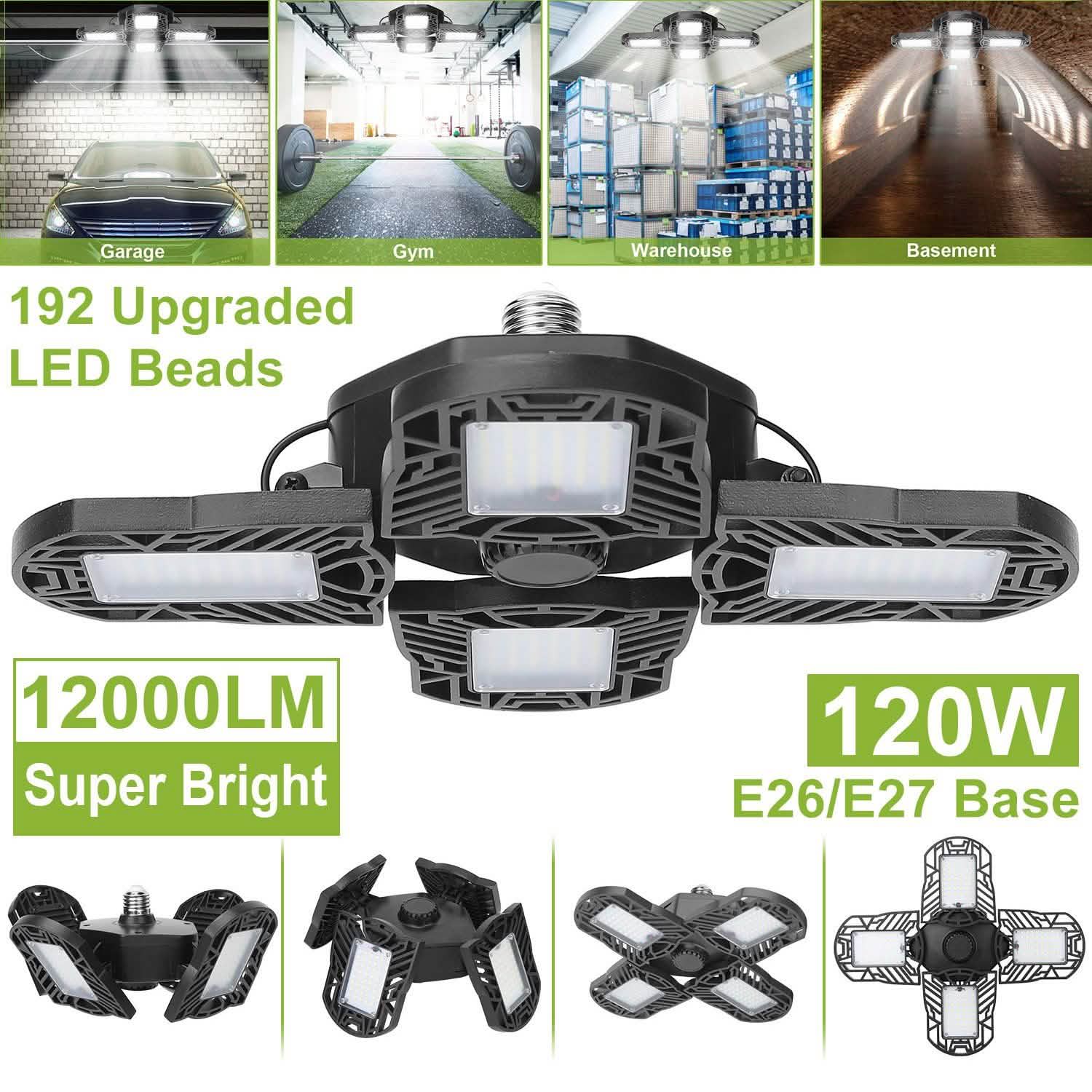 12000LM LED Garage Light