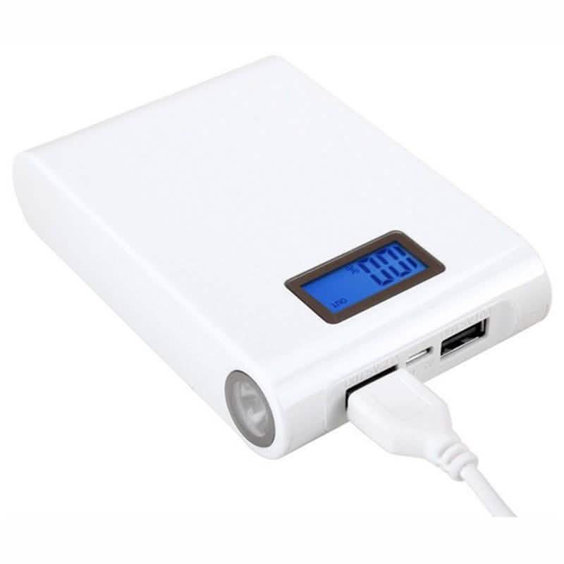 12,000mAh Safe External Battery PowerBank and Flashlight