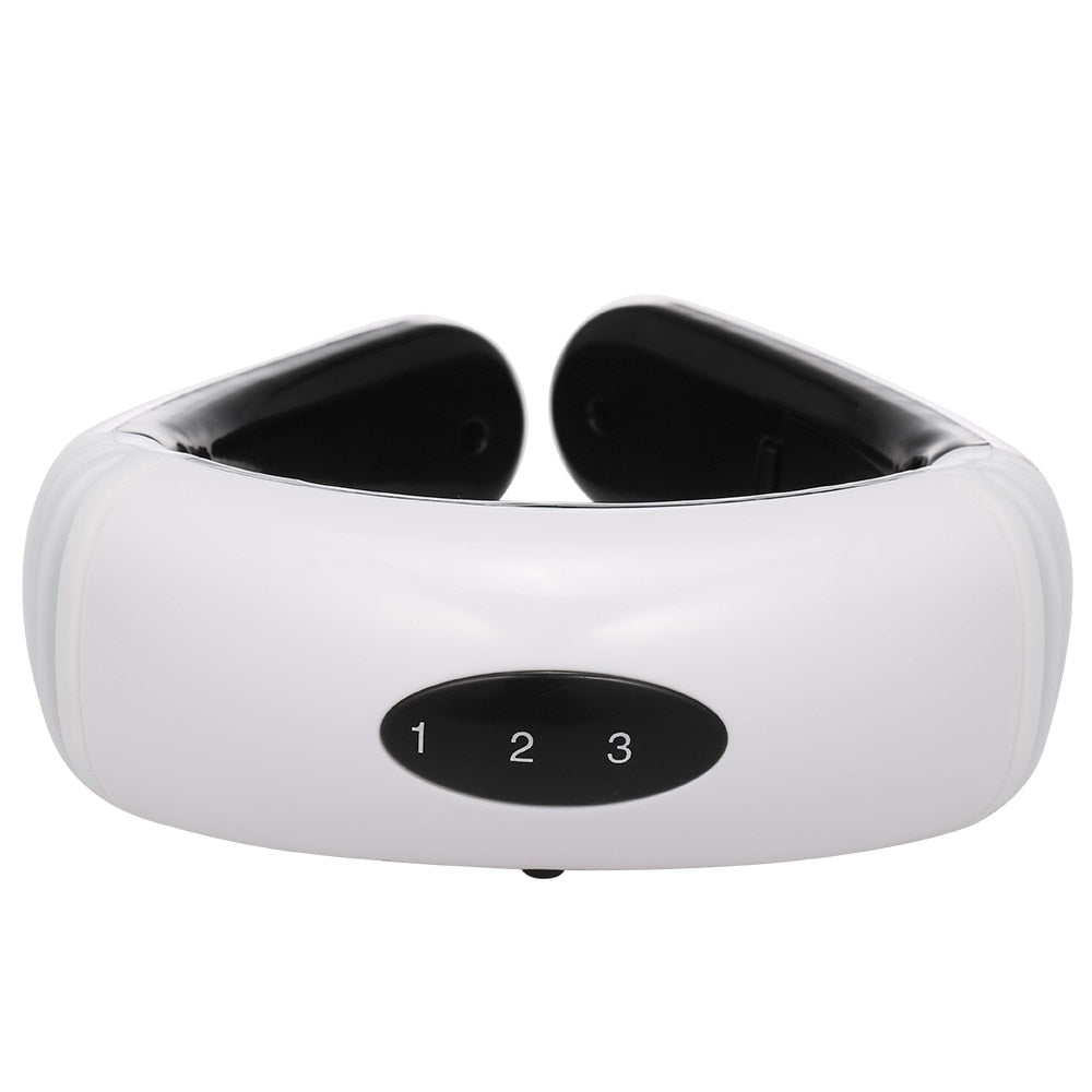New Neck and back Massager Device Electric Muscle Vibration Stimulation Relaxation Instrument For Neck and back care