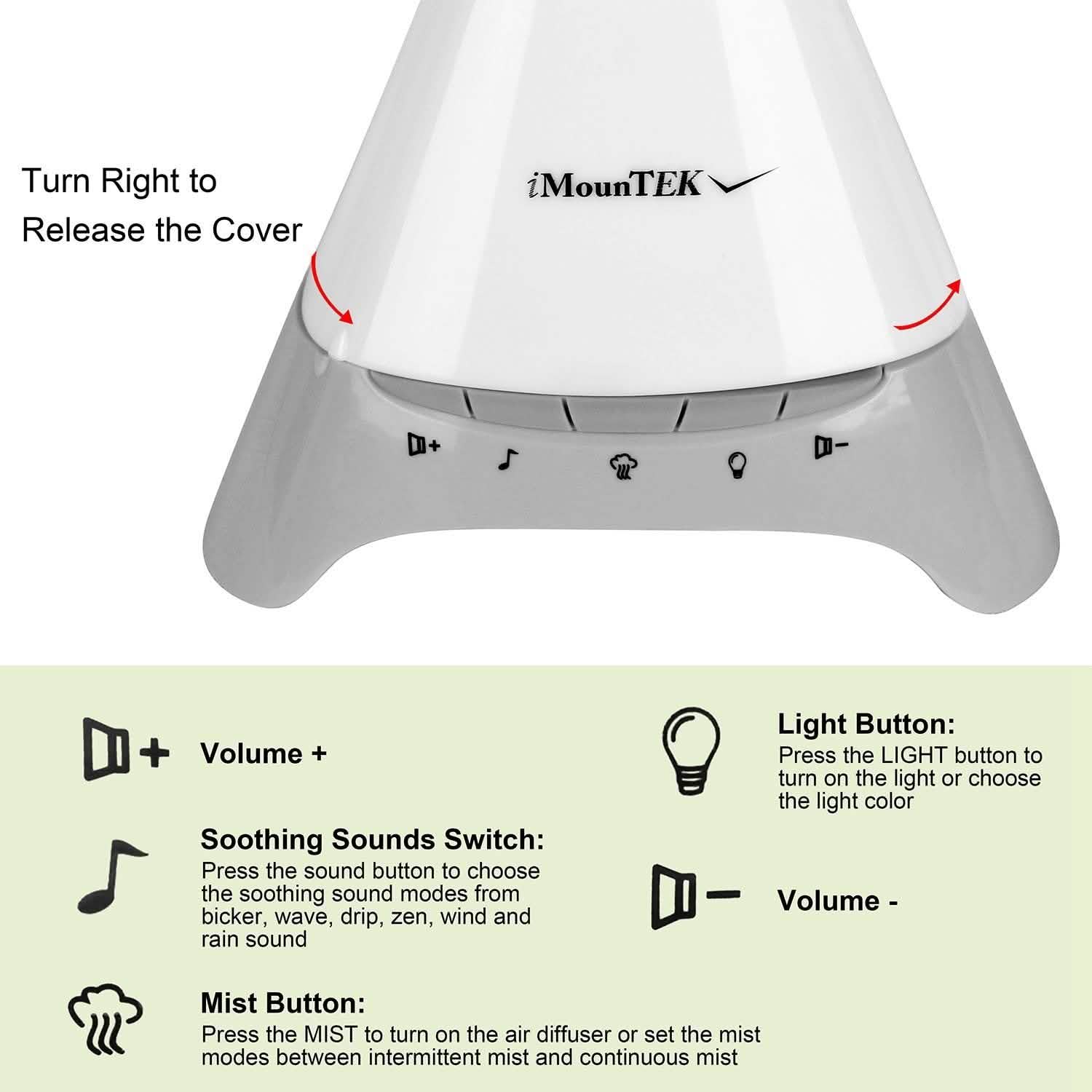 120ml Cool Mist Humidifier Ultrasonic Aroma Essential Oil Diffuser
