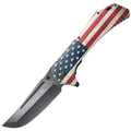 12.25" American Flag Knife