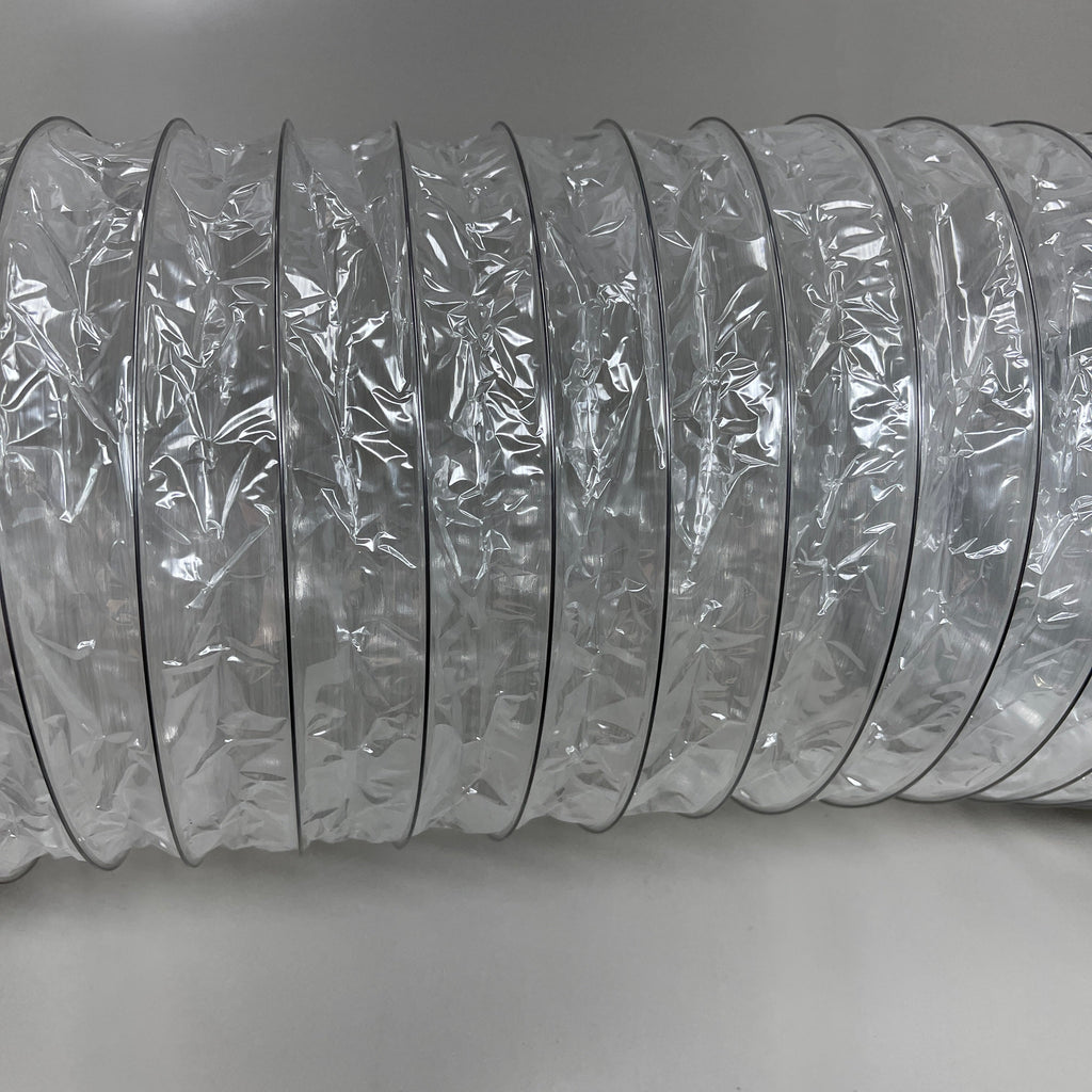 6-PACK! FLEX DUCT 8" x 25' Clear for HVAC C825 (New)