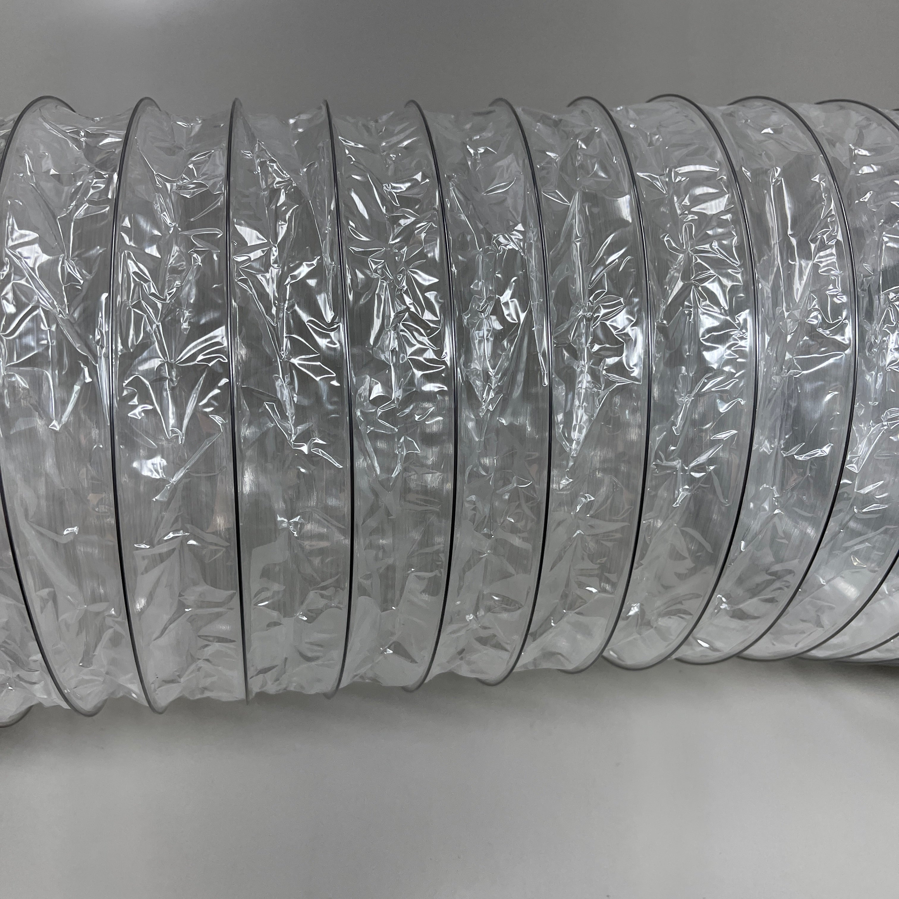 6-PACK! FLEX DUCT 8" x 25' Clear for HVAC C825 (New)