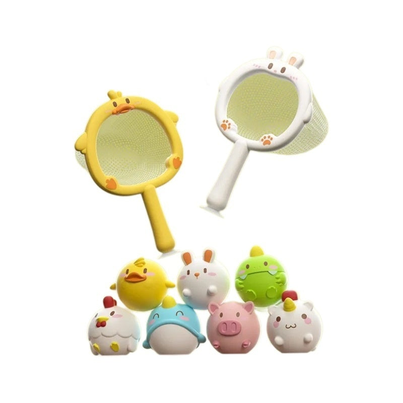 Baby Bath Toy Glowing Soft-plastic Animal For Playtime In The Bathtub